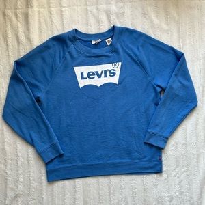 Levi’s Batwing Logo Crewneck Sweater sz L